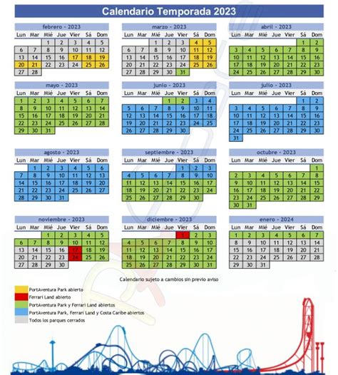 port aventura en agosto|Calendario y Horarios 